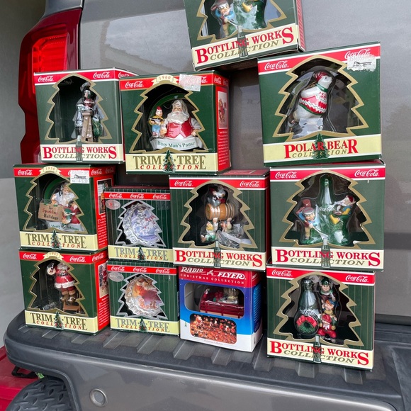 Christmas coke cola ornament still in the original box - Picture 1 of 1